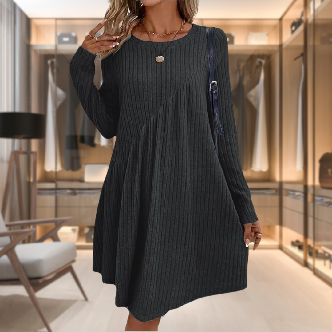 Helene - Ribbed Knit Dress