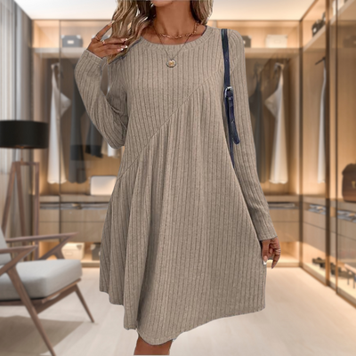 Helene - Ribbed Knit Dress