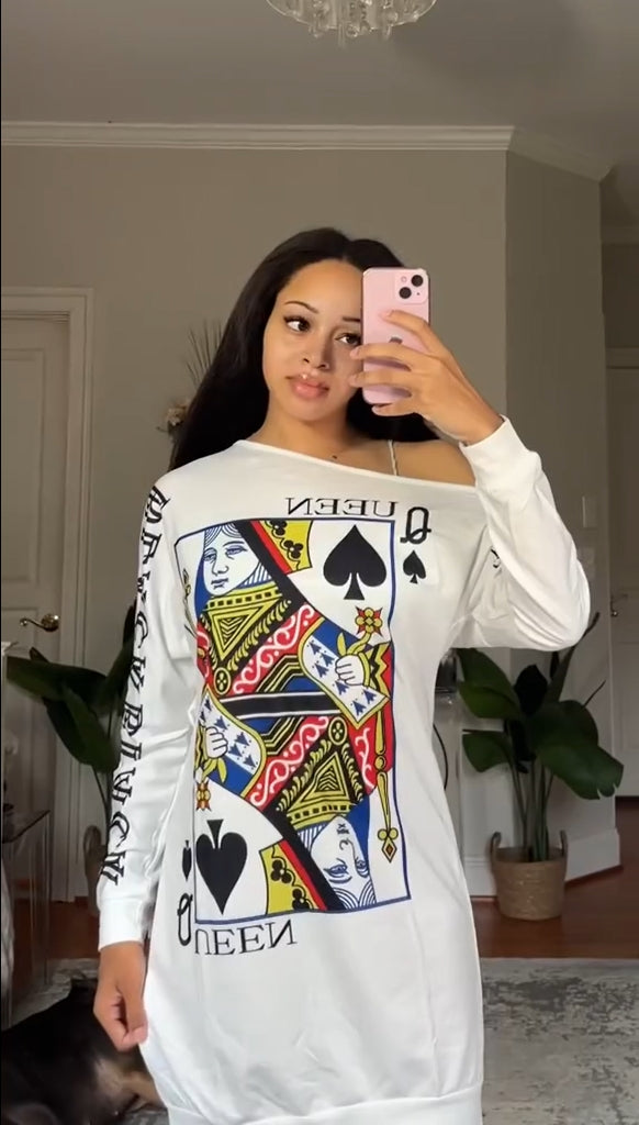 Eva - Playful Print Dress