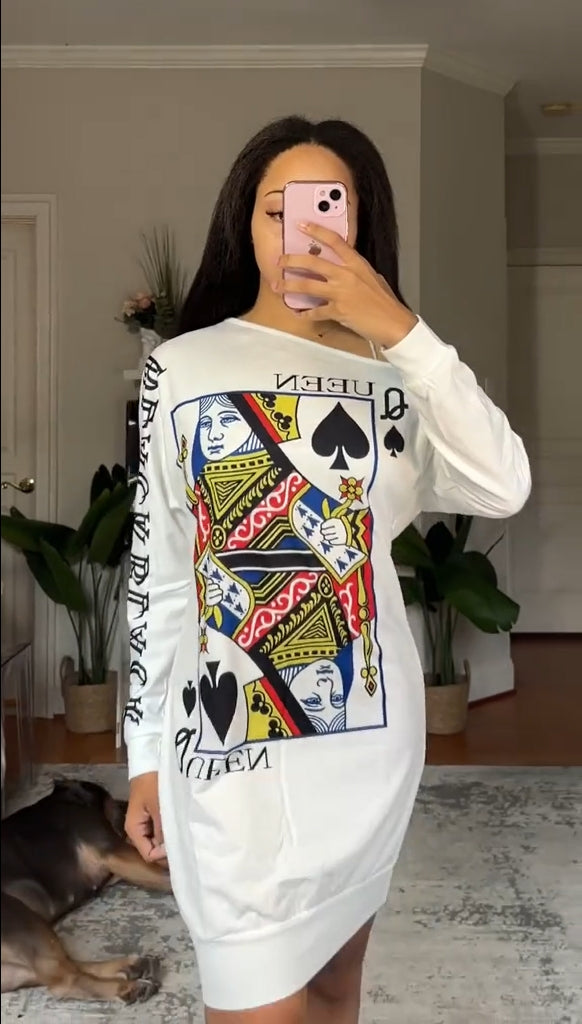 Eva - Playful Print Dress