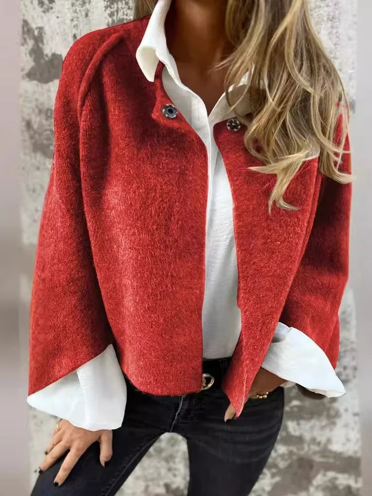 Elisa – Short Jacket with Chic Flared Sleeves