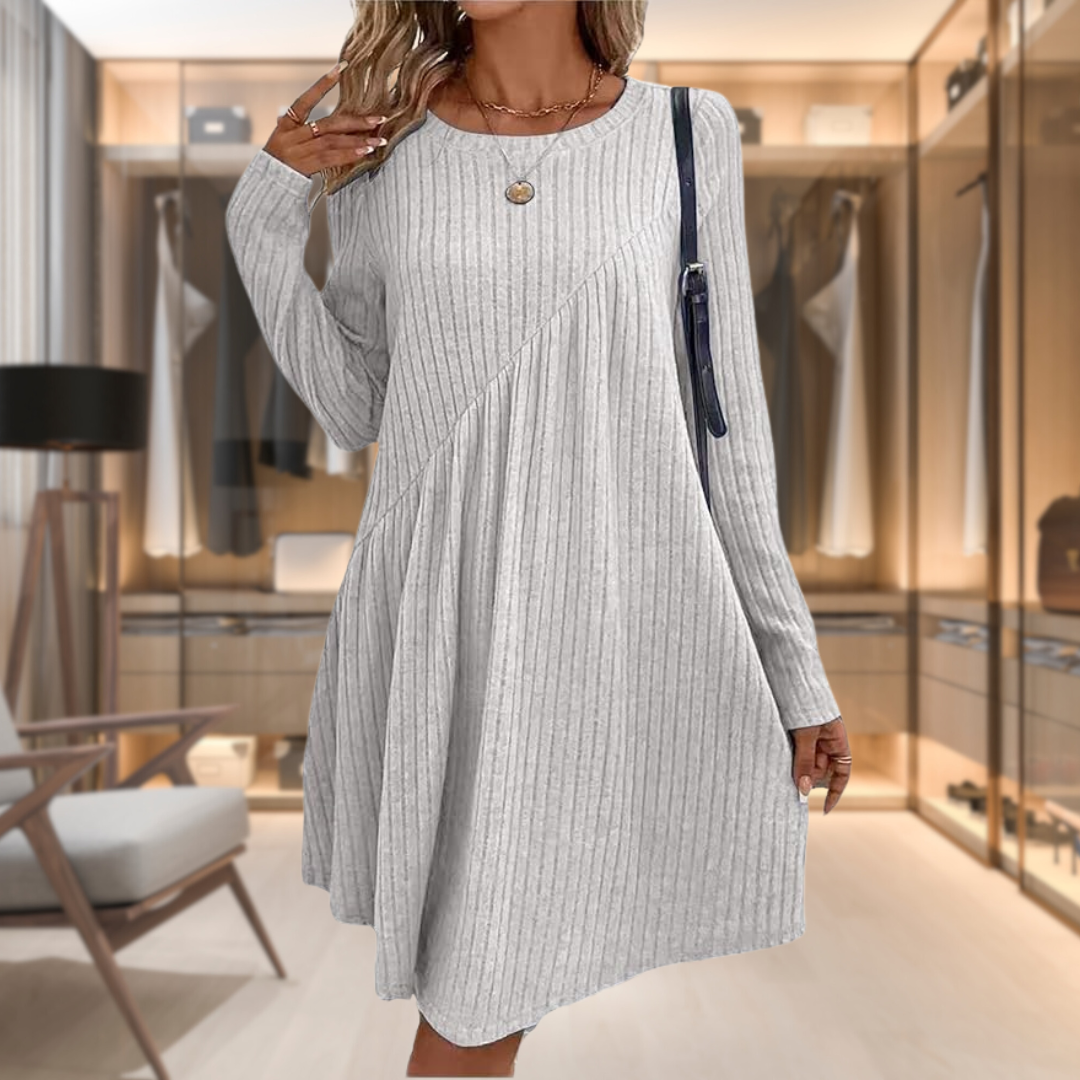 Helene - Ribbed Knit Dress