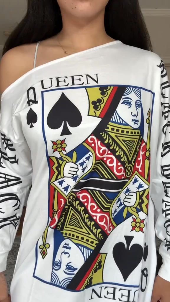 Eva - Playful Print Dress