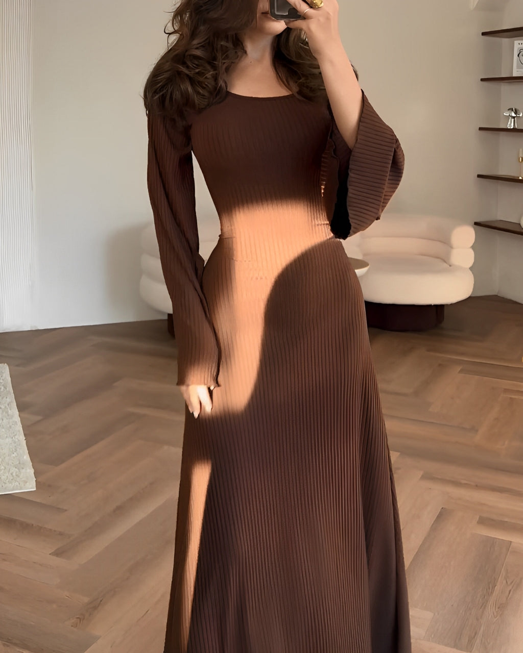 Sandra- Elegant Maxi Dress