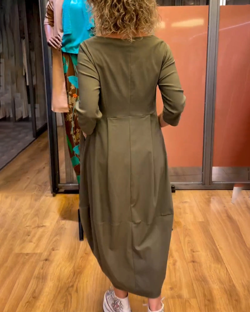 Béatrice - Elegant Autumn Dress