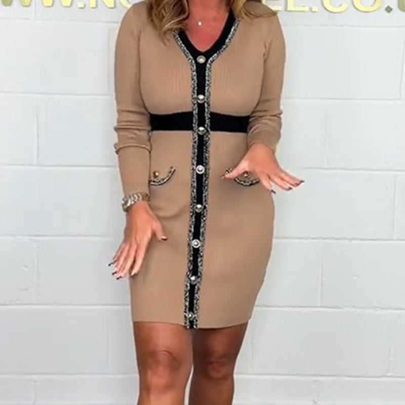 Alexa - Elegant SLim-Fit Dress