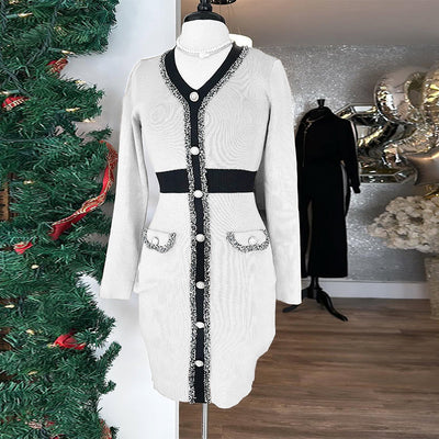 Alexa - Elegant SLim-Fit Dress