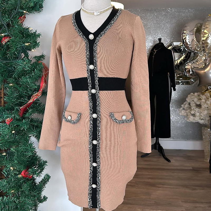 Alexa - Elegant SLim-Fit Dress